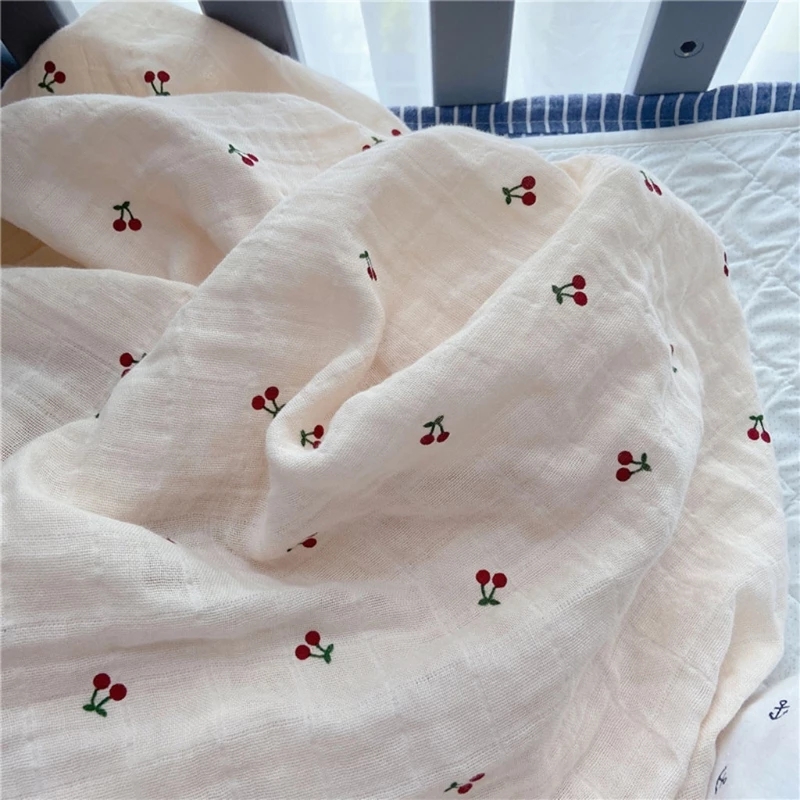 Muslin Swaddle Wrap - Bé Đầm Bọc Cotton Muslin Chăn