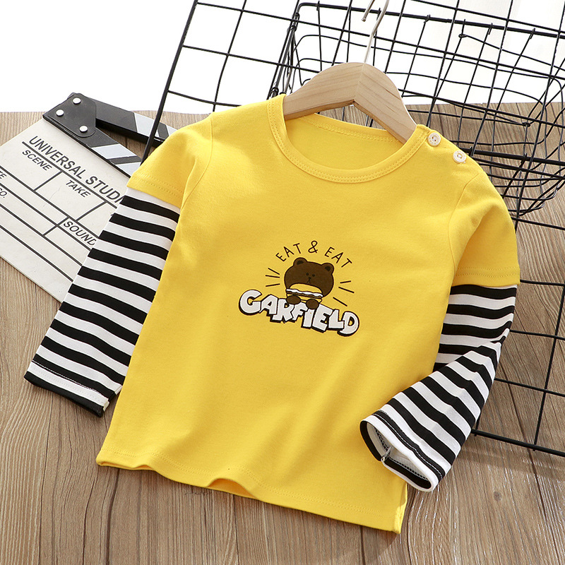 Baby Clothing Yellow - Spring Autumn Long Sleeve Cotton T-Shirts