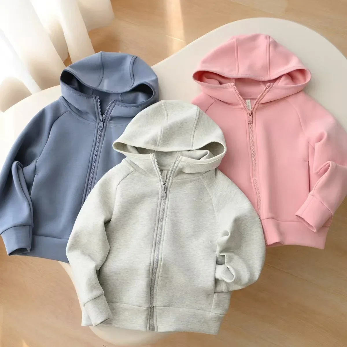 Knit Cardigan Infant - Boys Hooded Sweatshirt Jacket Zipper Casual