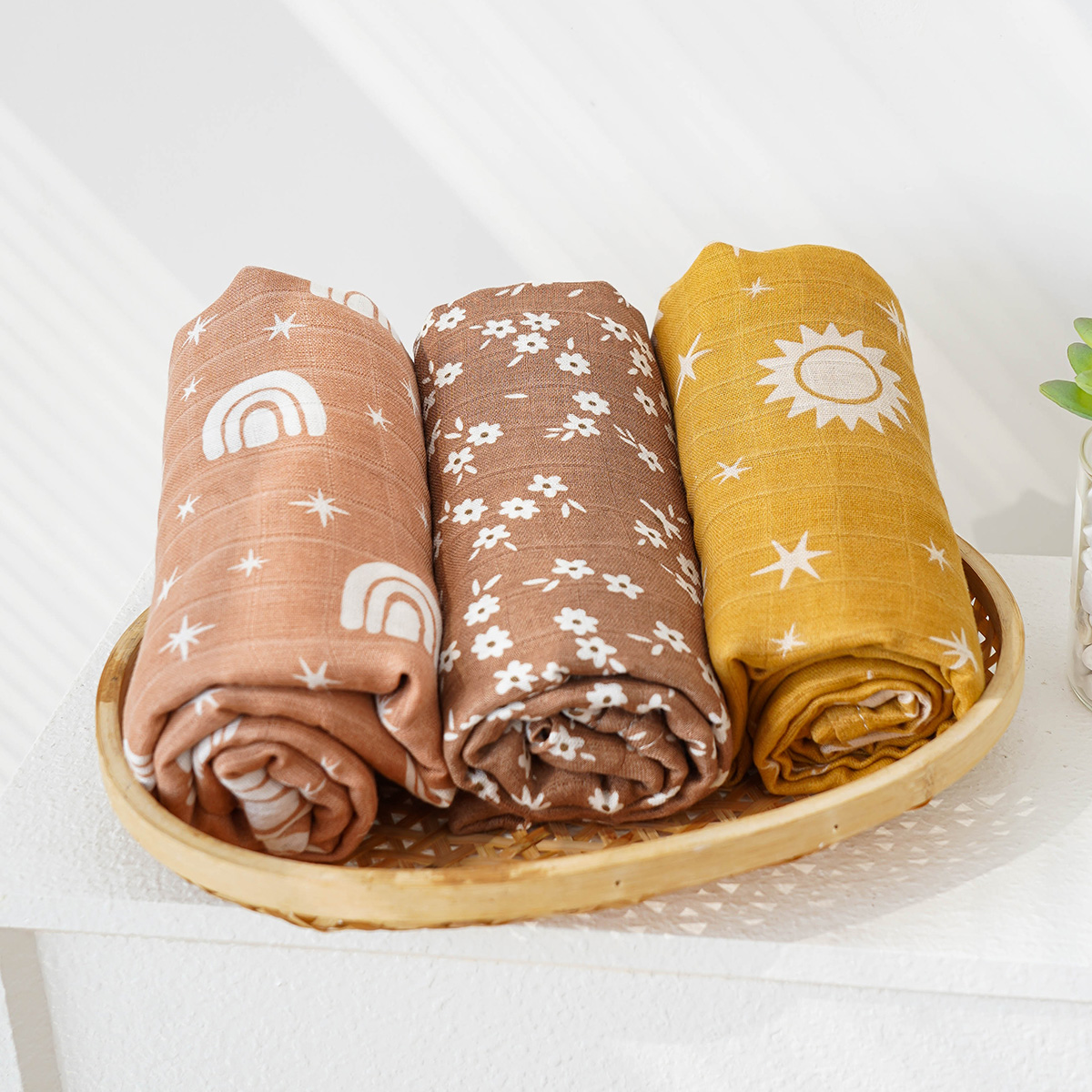 3PCS/Set Bamboo Muslin Swaddle - đánh giá và giá Muslin Swaddle Wrap