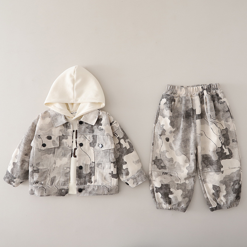 New Autumn Baby Clothes Suit C - đánh giá và giá Baby Clothing Drawing