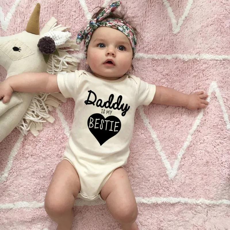 Daddy Is My Bestie Cute Baby B - đánh giá và giá Baby Clothing Online