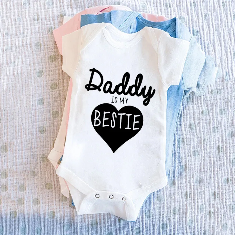 Daddy Is My Bestie Cute Baby B - đánh giá và giá Baby Clothing Online