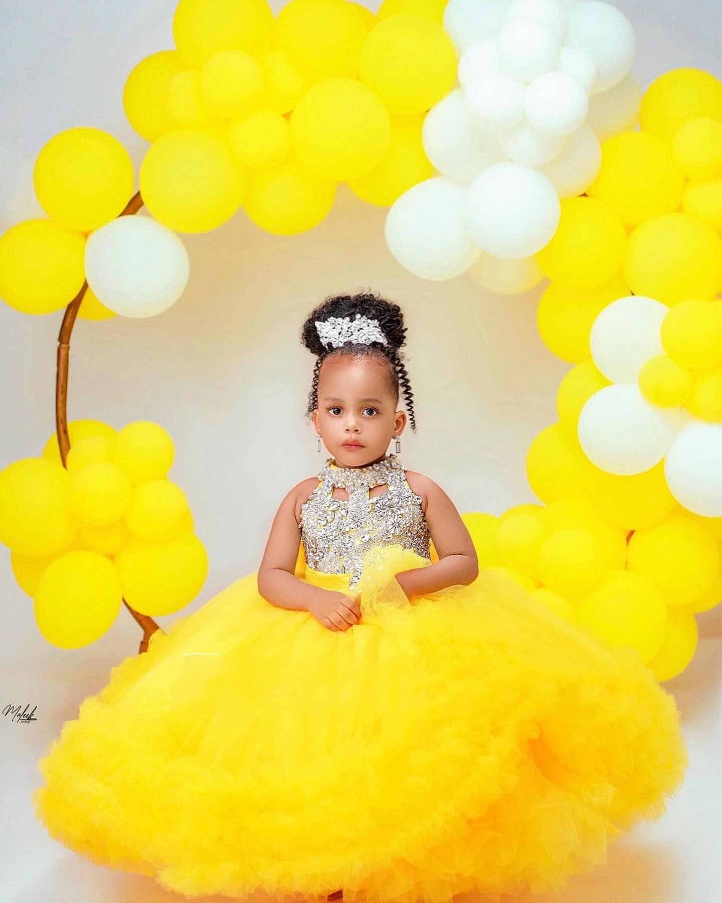 Gorgeous Yellow Flower Girl Dr - đánh giá và giá Baby Clothing Yellow