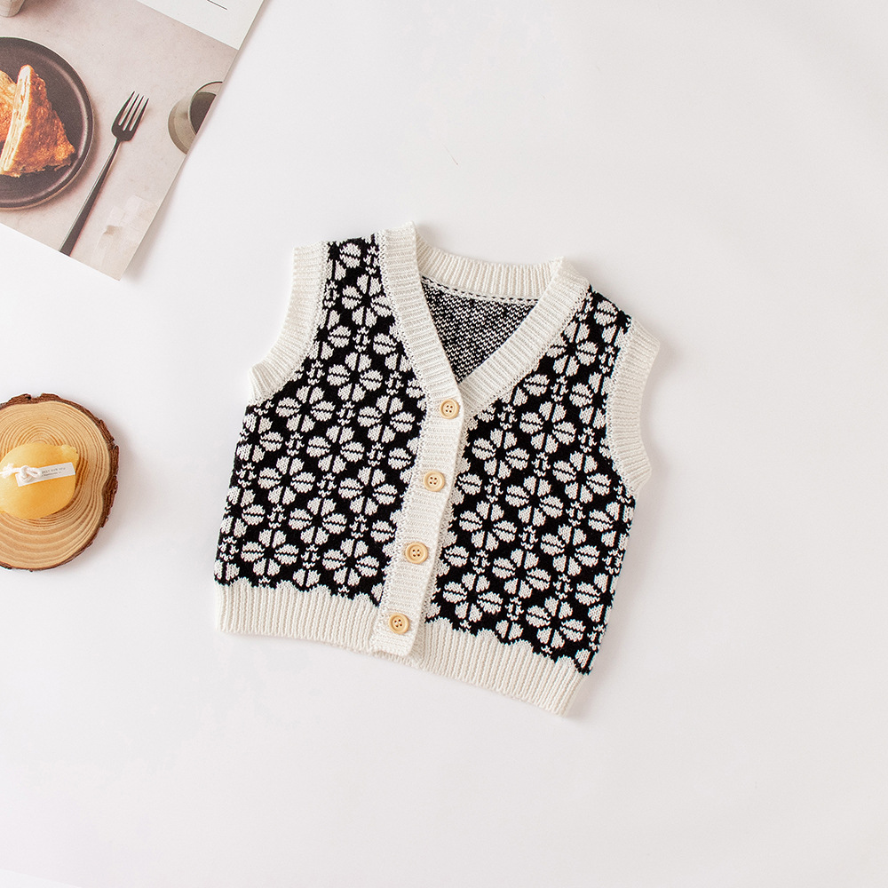 2025 Spring and Autumn New Gir - đánh giá và giá Knit Cardigan Infant