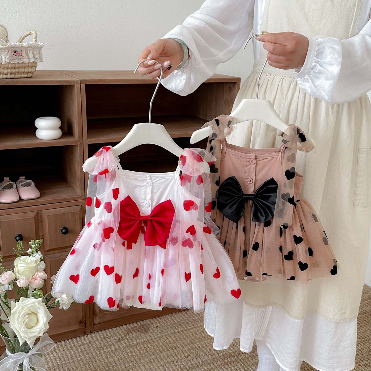 Summer Baby Girl Pink Heart Pr - đánh giá và giá Baby Clothing Online