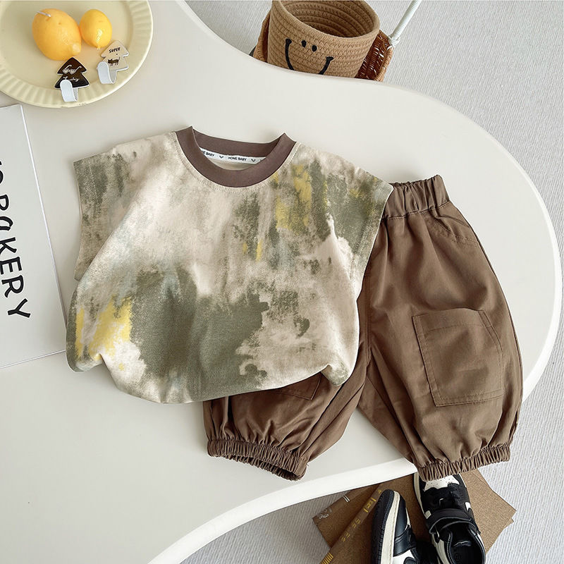 Korean Summer Toddler Baby Boy - đánh giá và giá Baby Clothing Drawing