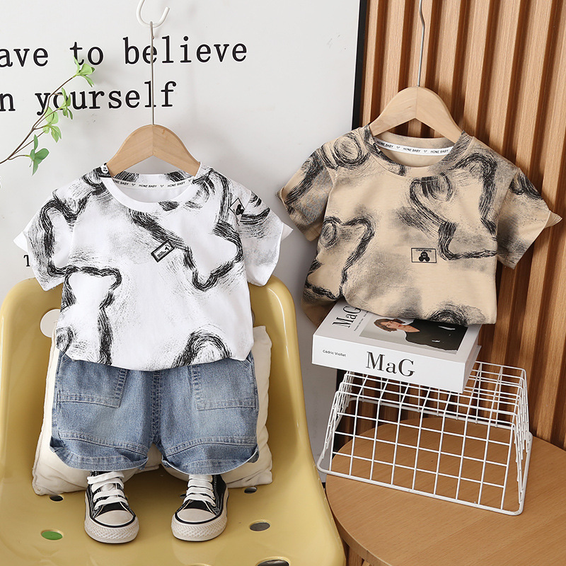 Toddler Boys Outfit Kids Summe - đánh giá và giá Baby Clothing Drawing
