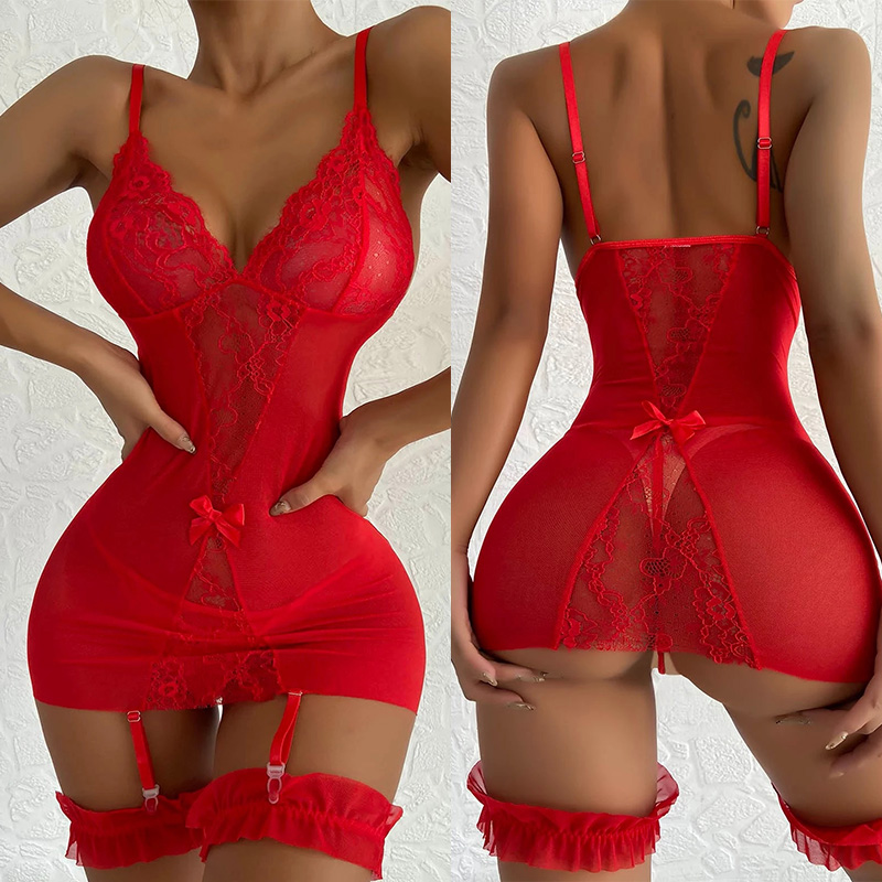 Ladies Lingerie Sleepwear Sexy - đánh giá và giá Baby Gown Nightwear
