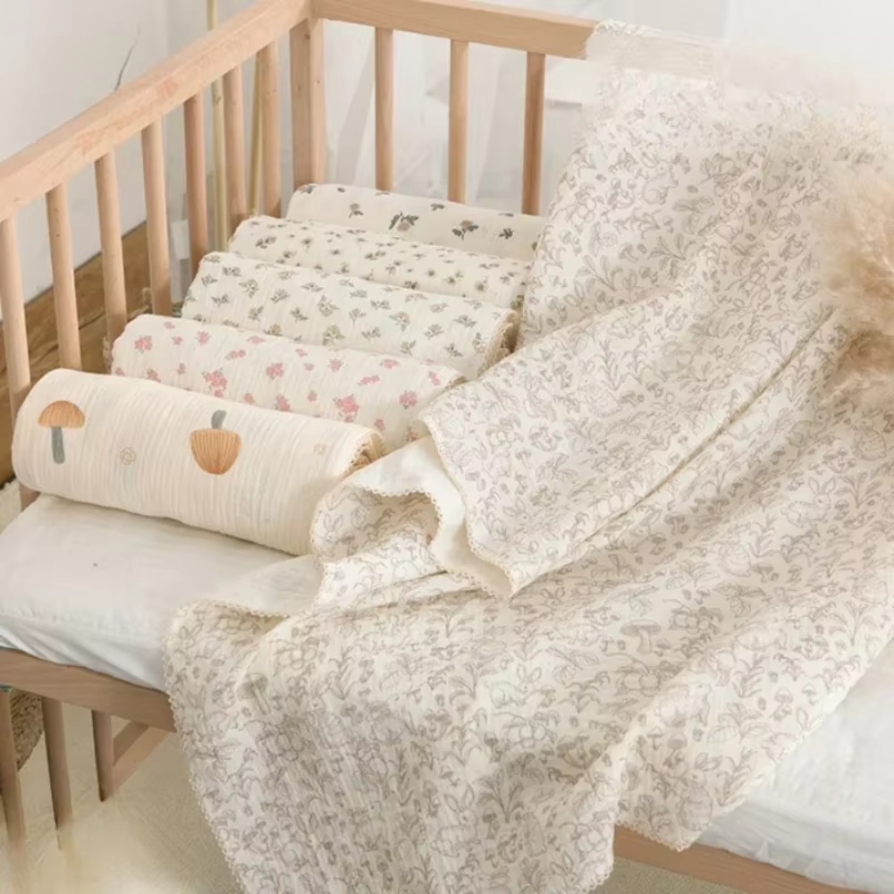 Soft Floral Muslin Baby Blanke - đánh giá và giá Muslin Swaddle Wrap