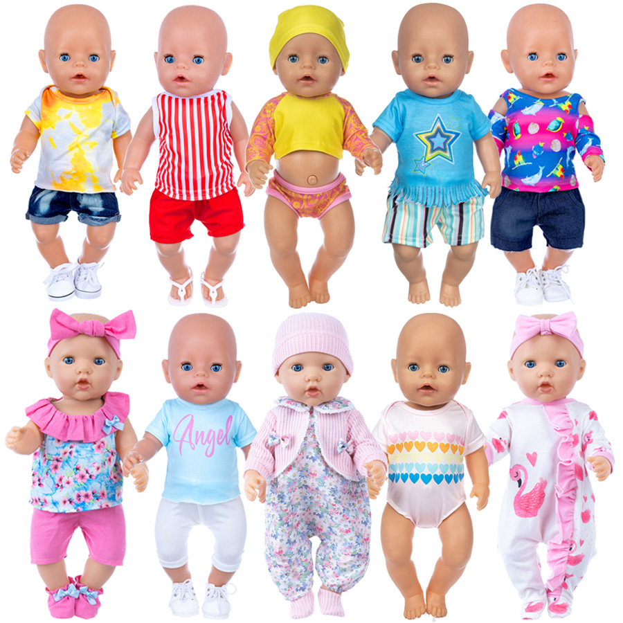 Doll Clothes for 18inch Reborn - đánh giá và giá Baby Clothing 1 Year Old