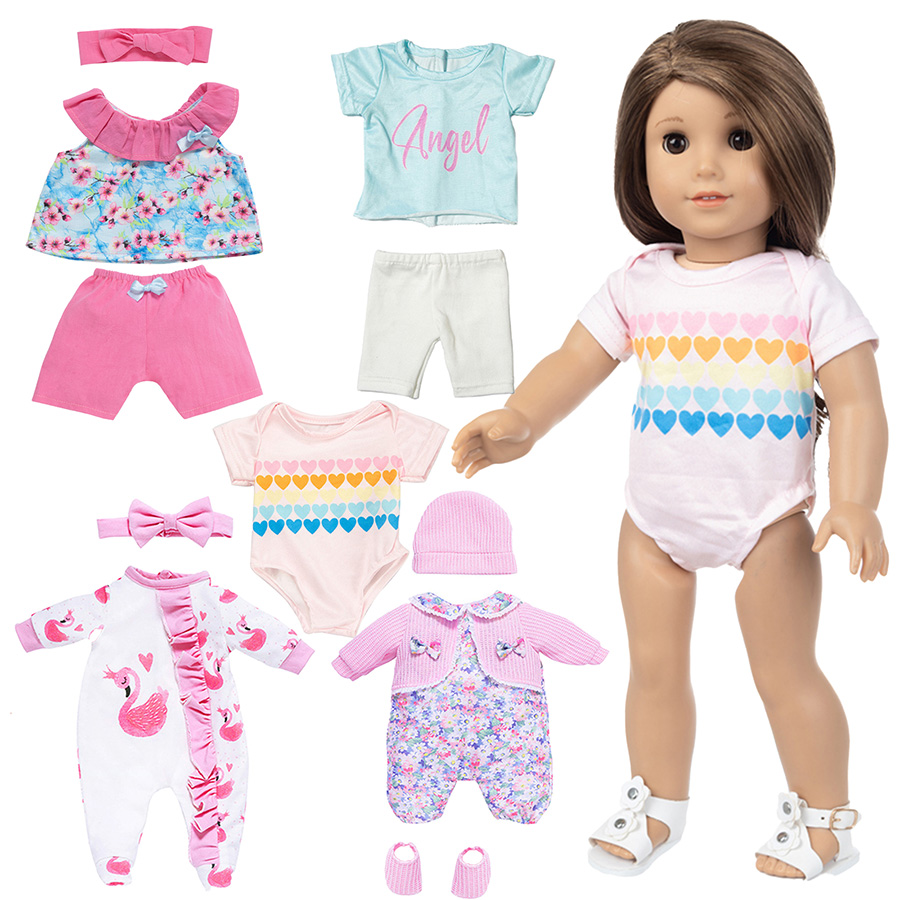 Doll Clothes for 18inch Reborn - đánh giá và giá Baby Clothing 1 Year Old