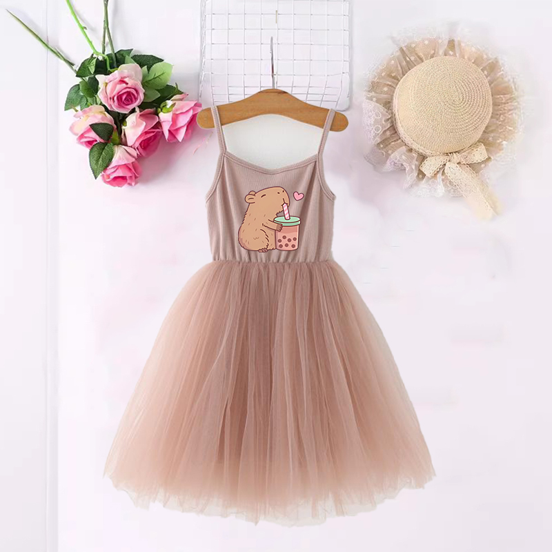 Capybara Girls Dresses Anime P - đánh giá và giá Baby Clothing 1 Year Old