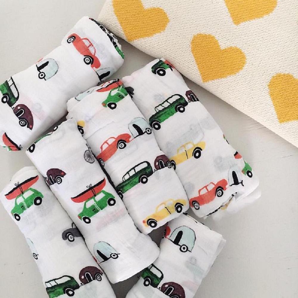 Car Ultra Soft 47x47 Inch Baby - đánh giá và giá Muslin Swaddle Wrap
