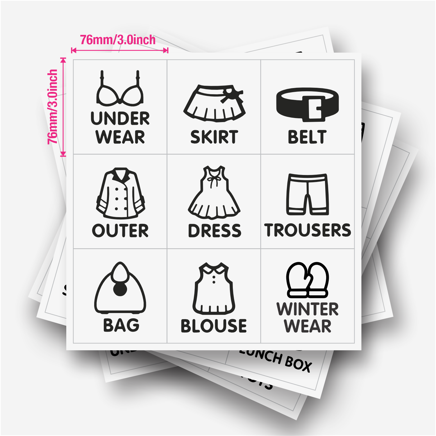 9 pcs/Sheet, Wardrobe Organize - đánh giá và giá Baby Clothing 1 Year Old