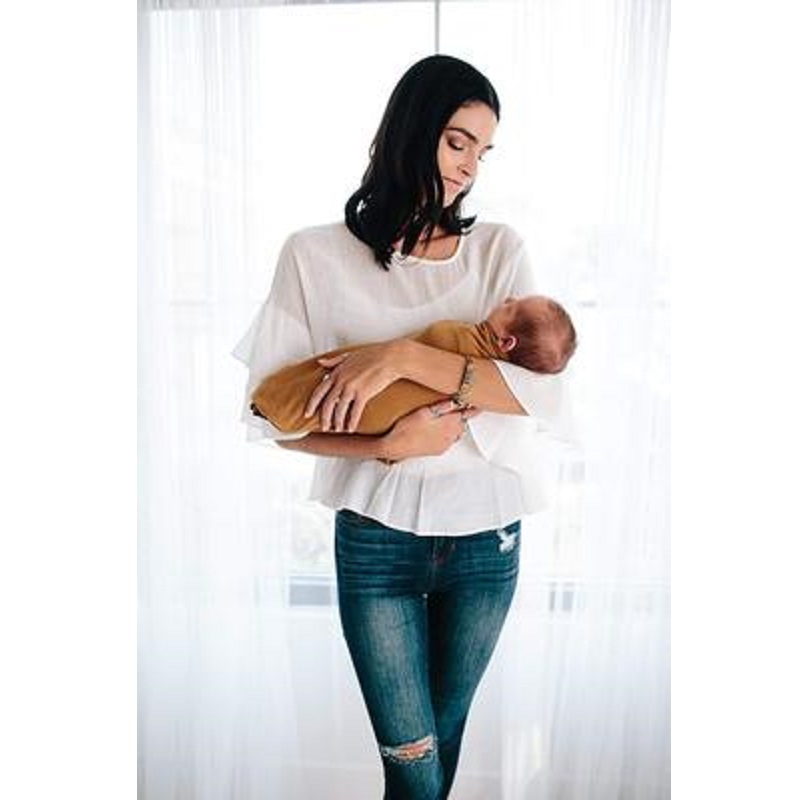 Pure Black Color Baby Wrap Ult - đánh giá và giá Muslin Swaddle Wrap