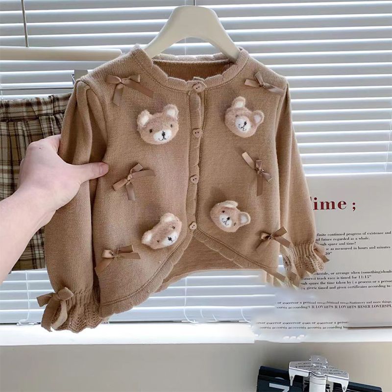 Kids Girls Sweaters Baby Girl  - đánh giá và giá Knit Cardigan Infant