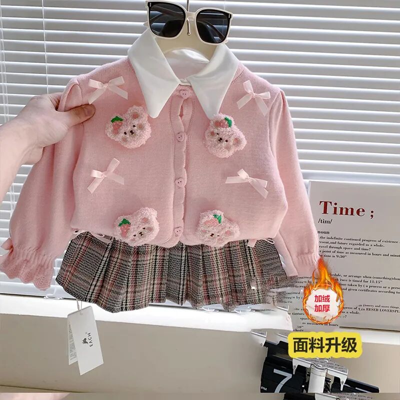 Kids Girls Sweaters Baby Girl  - đánh giá và giá Knit Cardigan Infant