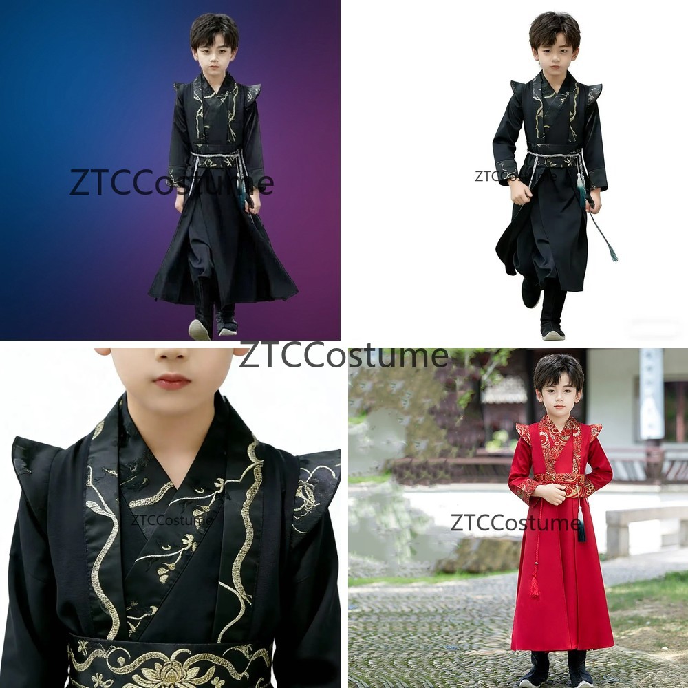 Long Sleeve Boys Hanfu Modern  - đánh giá và giá Baby Clothing Unit