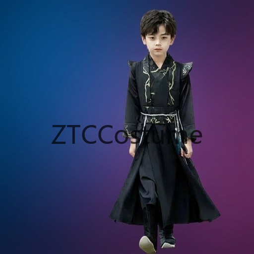 Long Sleeve Boys Hanfu Modern  - đánh giá và giá Baby Clothing Unit