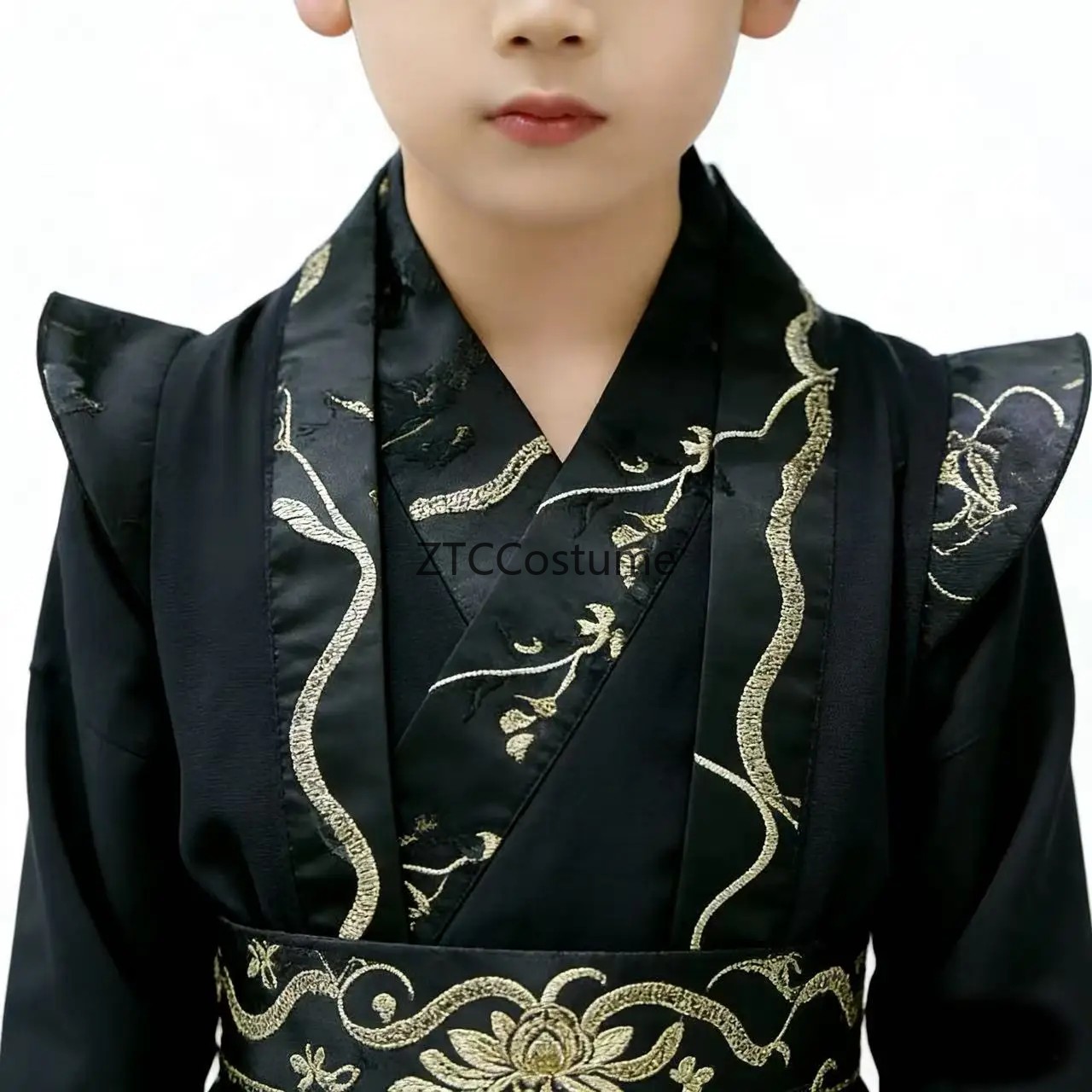 Long Sleeve Boys Hanfu Modern  - đánh giá và giá Baby Clothing Unit