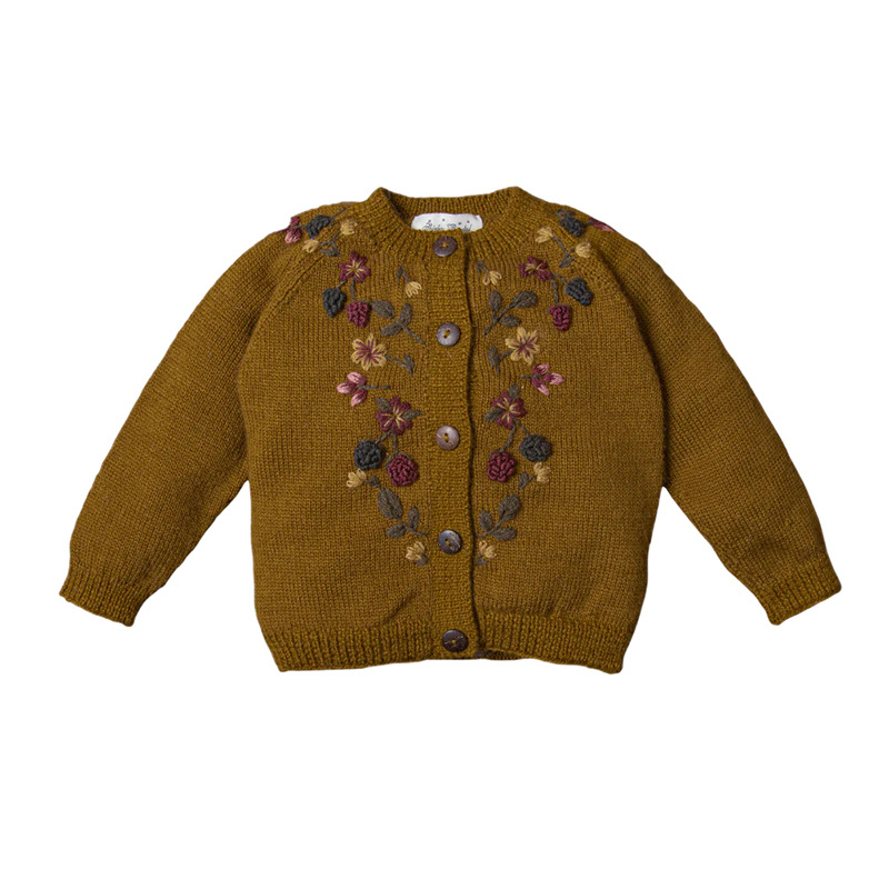 2024 Girls Knitted Cardigan Wo - đánh giá và giá Knit Cardigan Infant